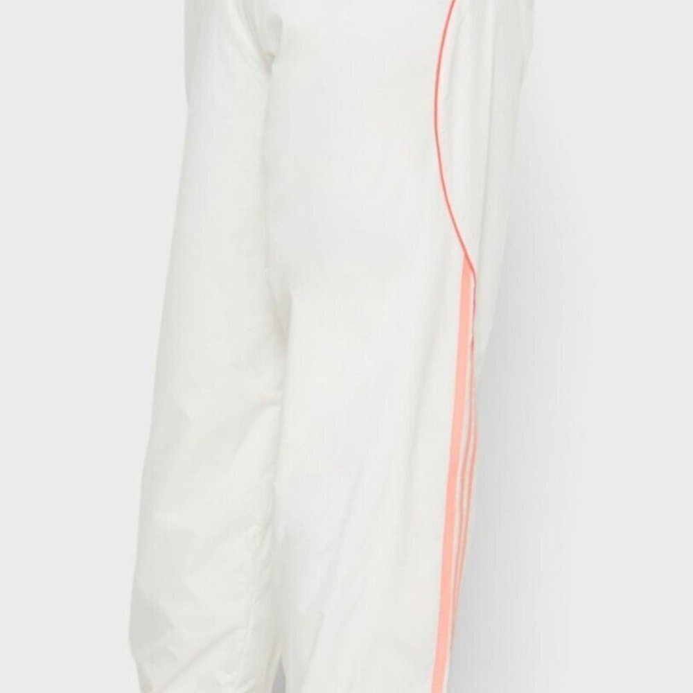 Adidas Originals Recycled Polyester Track Pants In Chalk White NWT - Picture 2 of 5